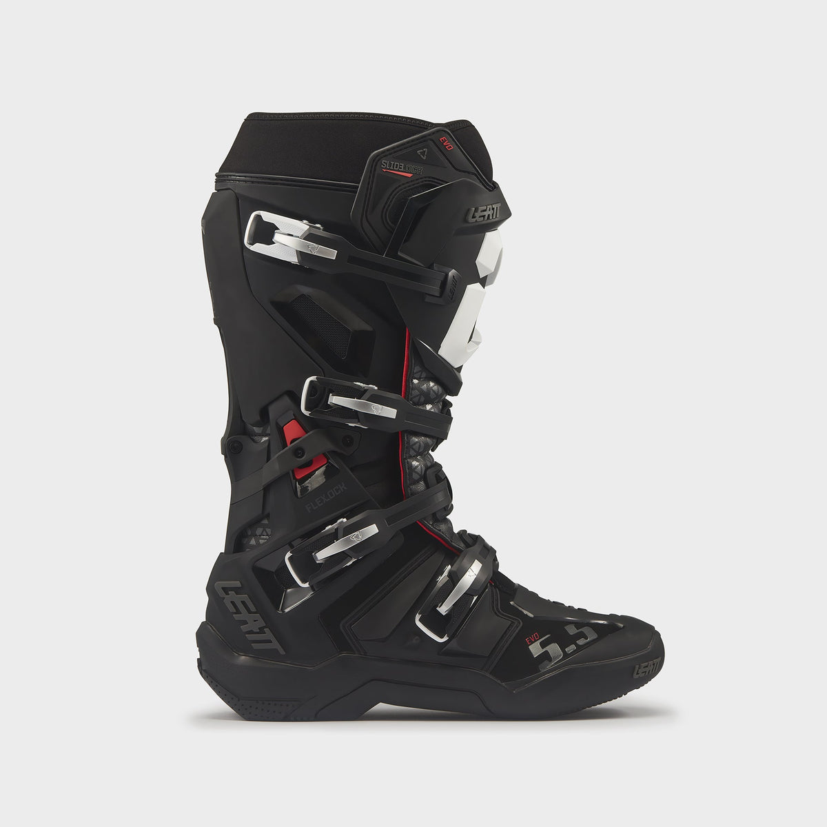 Leatt Moto 5.5 FlexLock Evo Crosslaarzen Zwart, productfoto 2