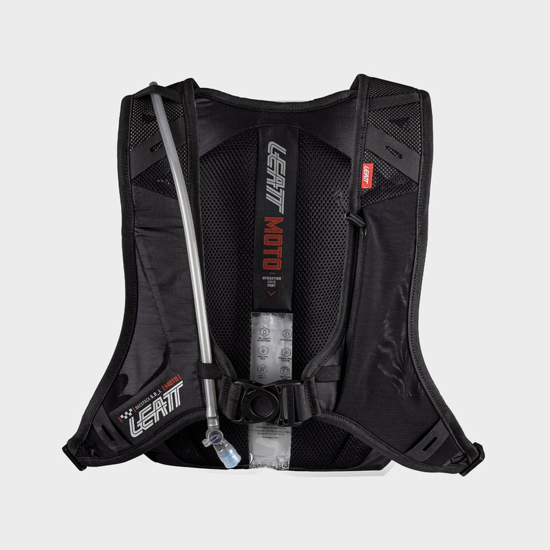 Leatt Moto 5L Rugzak met drinksysteem Zwart, productfoto 2