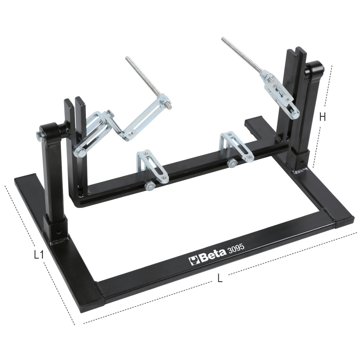 Beta Tools 3095 Motorblok Standaard Werkbank Engine Stand 360° Draaibaar