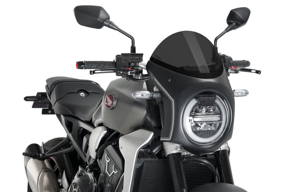 Puig Semi-kuip zwart Honda CB1000R Neo Sports