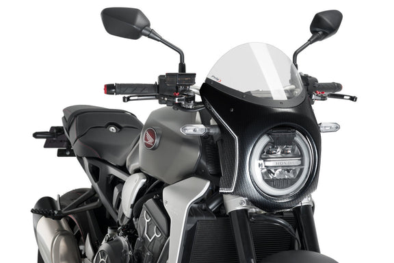 Puig Semi-kuip carbonlook Honda CB1000R Neo Spo