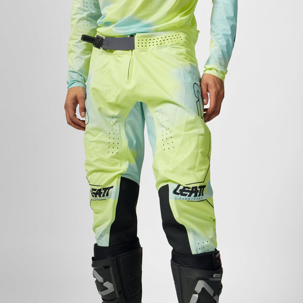 Leatt Moto 5.5 I.K.S Crossbroek Fluogeel