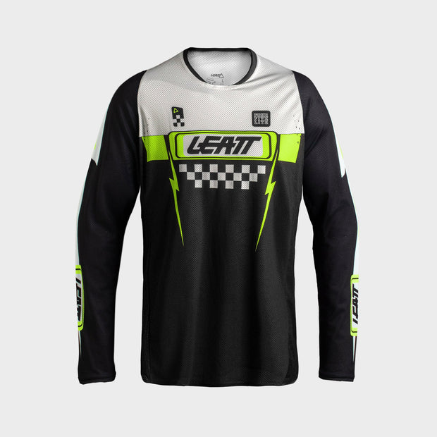 Leatt Moto 4.5 Lite Crossshirt Speed zwart