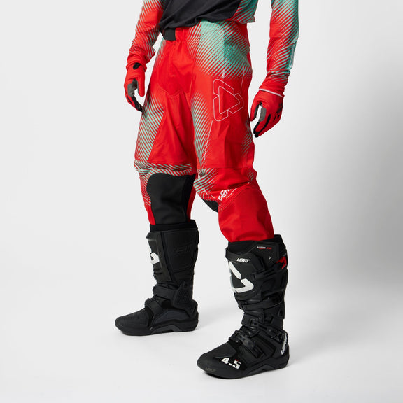 Leatt Moto 4.5 Crossbroek Gestreept rood, productfoto 3