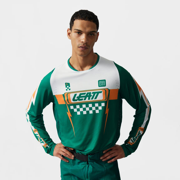 Leatt Moto 4.5 Lite Crossshirt Jadegroen, productfoto 5