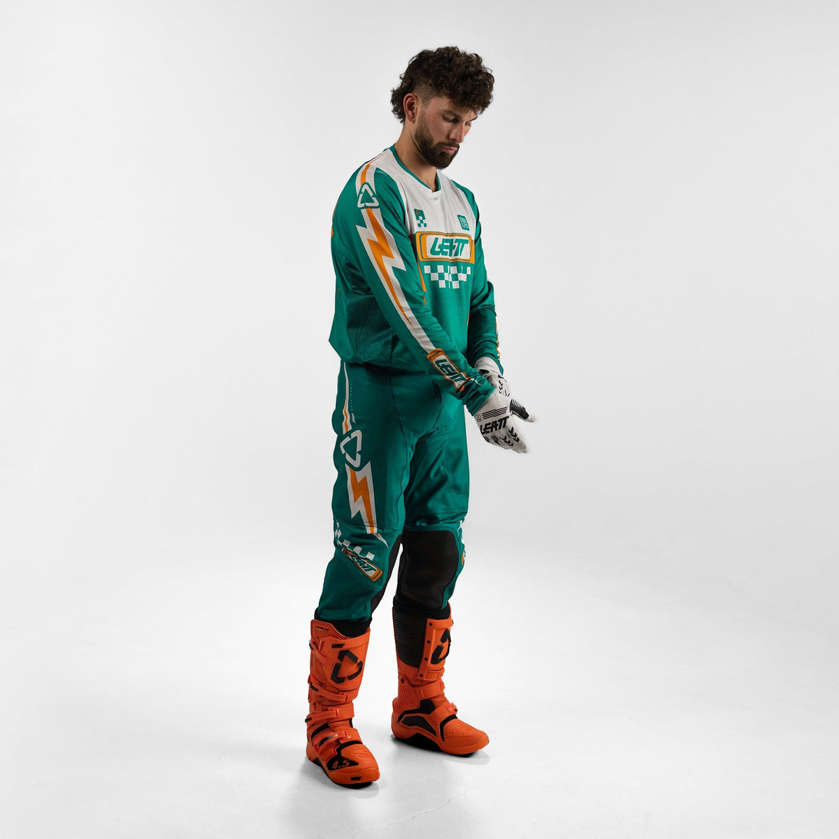 Leatt Moto 4.5 Lite Crossshirt Jadegroen, productfoto 3