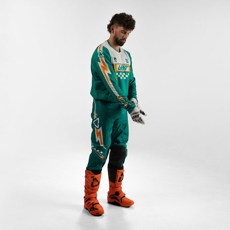 Leatt Moto 4.5 Lite Crossshirt Jadegroen, productfoto 3