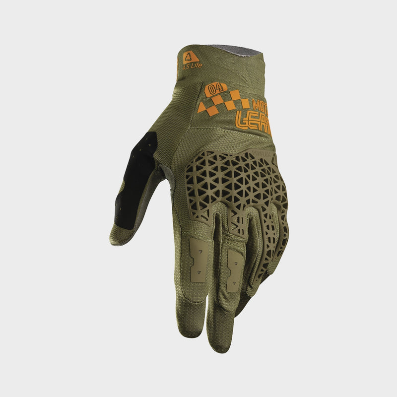 Leatt Moto 4.5 Lite Crosshandschoenen Kakibruin, productfoto 4