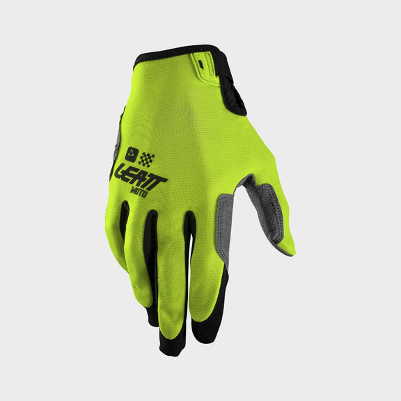 Leatt Moto 1.5 GripR Crosshandschoenen Neongeel, productfoto 2