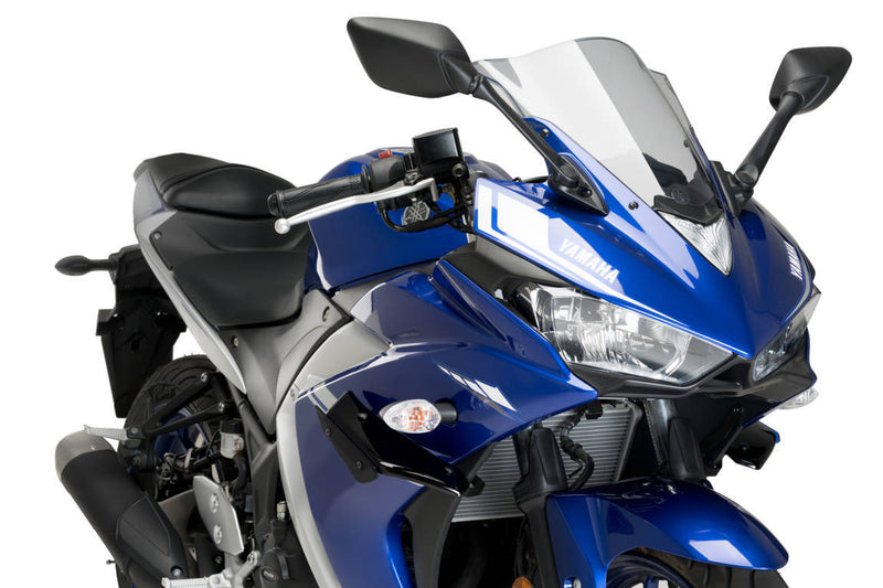Puig Downforce Sport Side Spoilers Yamaha YZF-R3 (2015-2018) zwart