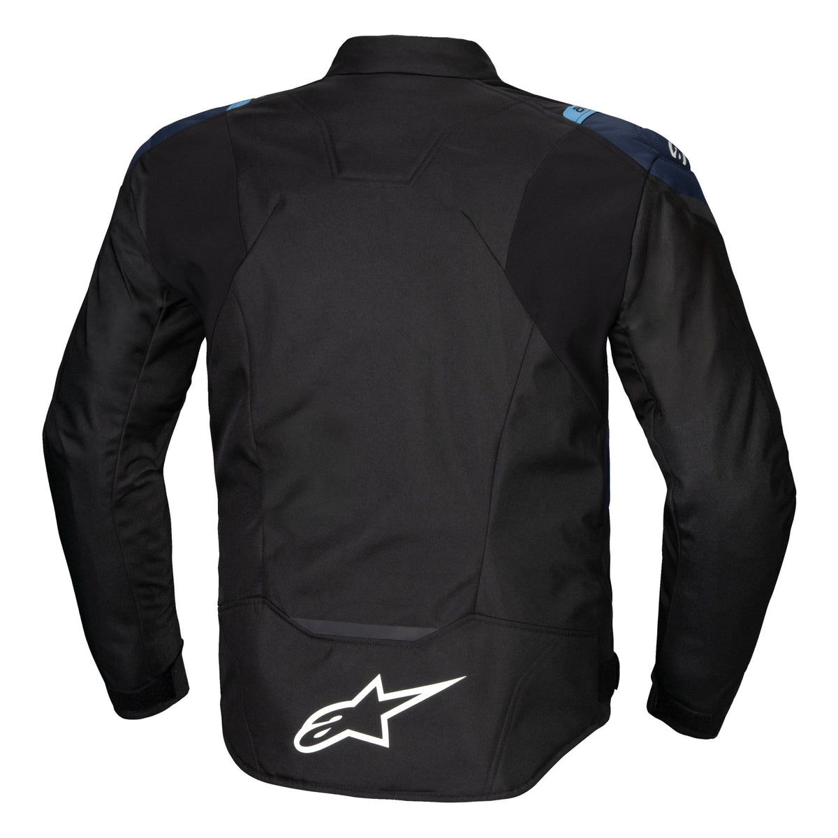 Alpinestars T-Jaws v4 Waterproof Zwart/Blauw Motorjas