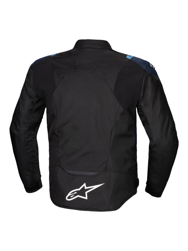 Alpinestars T-Jaws v4 Waterproof Schwarz/Blau Motorradjacke