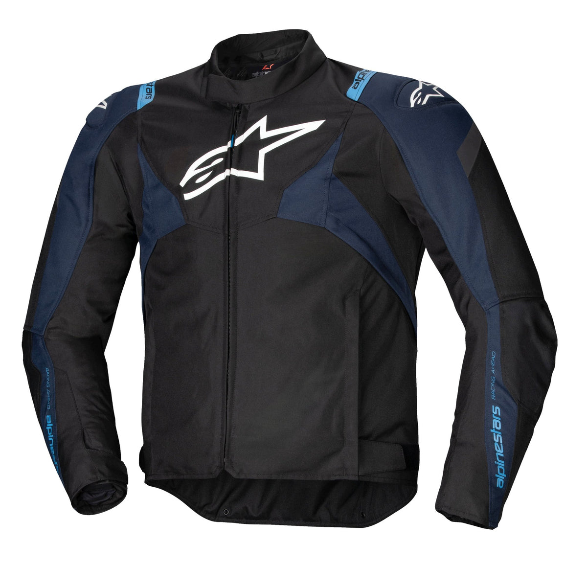 Alpinestars T-Jaws v4 Waterproof Zwart/Blauw Motorjas