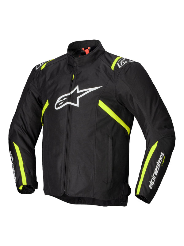 Alpinestars T-SPS v2 Waterproof Schwarz/Weiß/Fluogelb Motorradjacke