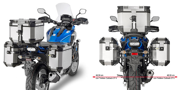 Givi PL1146CAM Seitenkofferhalter Honda NC750X 16