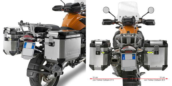 Givi PL684CAM Zijkofferrek BMW R1200GS (04-12)