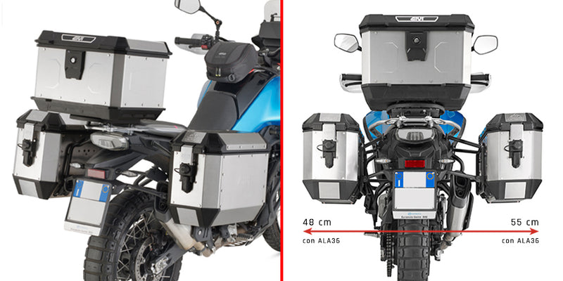 Givi PL9226 Zijkofferrek