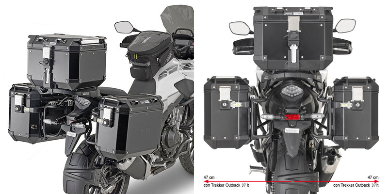 Givi PLO1171CAM Zijkofferrek
