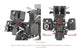 Givi PLO2145CAM Zijkofferrek