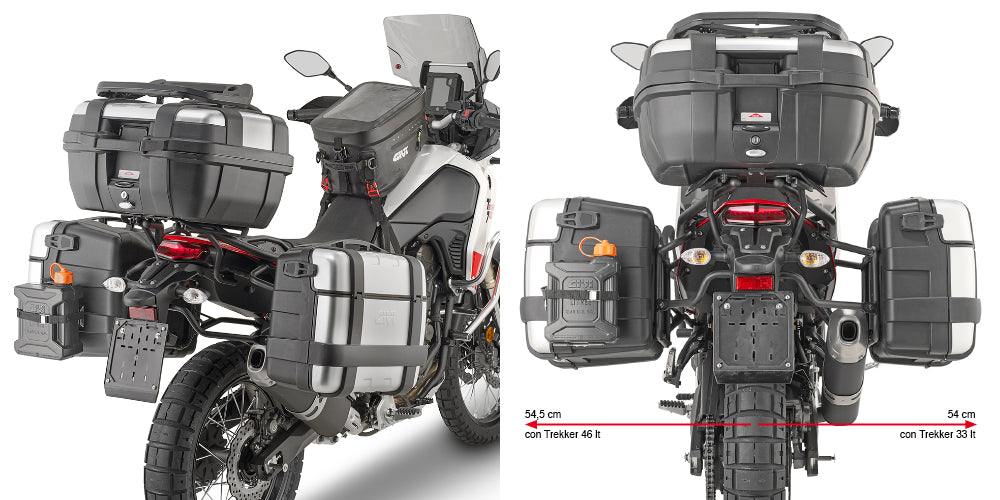 Givi PLO2145MK Zijkofferrek YAMAHA TNR