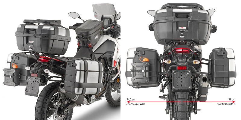 Givi PLO2145MK Zijkofferrek YAMAHA TNR