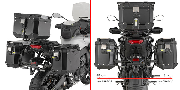 Givi PLO2171CAM Seitenkofferträger Yamaha Tracer 9GT GT+ '25
