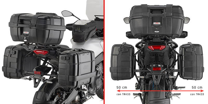 Givi PLO2171MK Zijkofferrek Yamaha Tracer 9GT GT+ '25