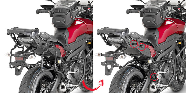 Givi PLR2122 Seitenkofferhalter Yamaha MT-09 Tracer (15)