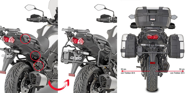 Givi PLR4126 Seitenkofferhalter Kawasaki Versys 1000/1000 SE (19)