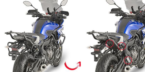 Givi PLXR2130 Seitenkofferhalter Yamaha MT-07 Tracer 2016