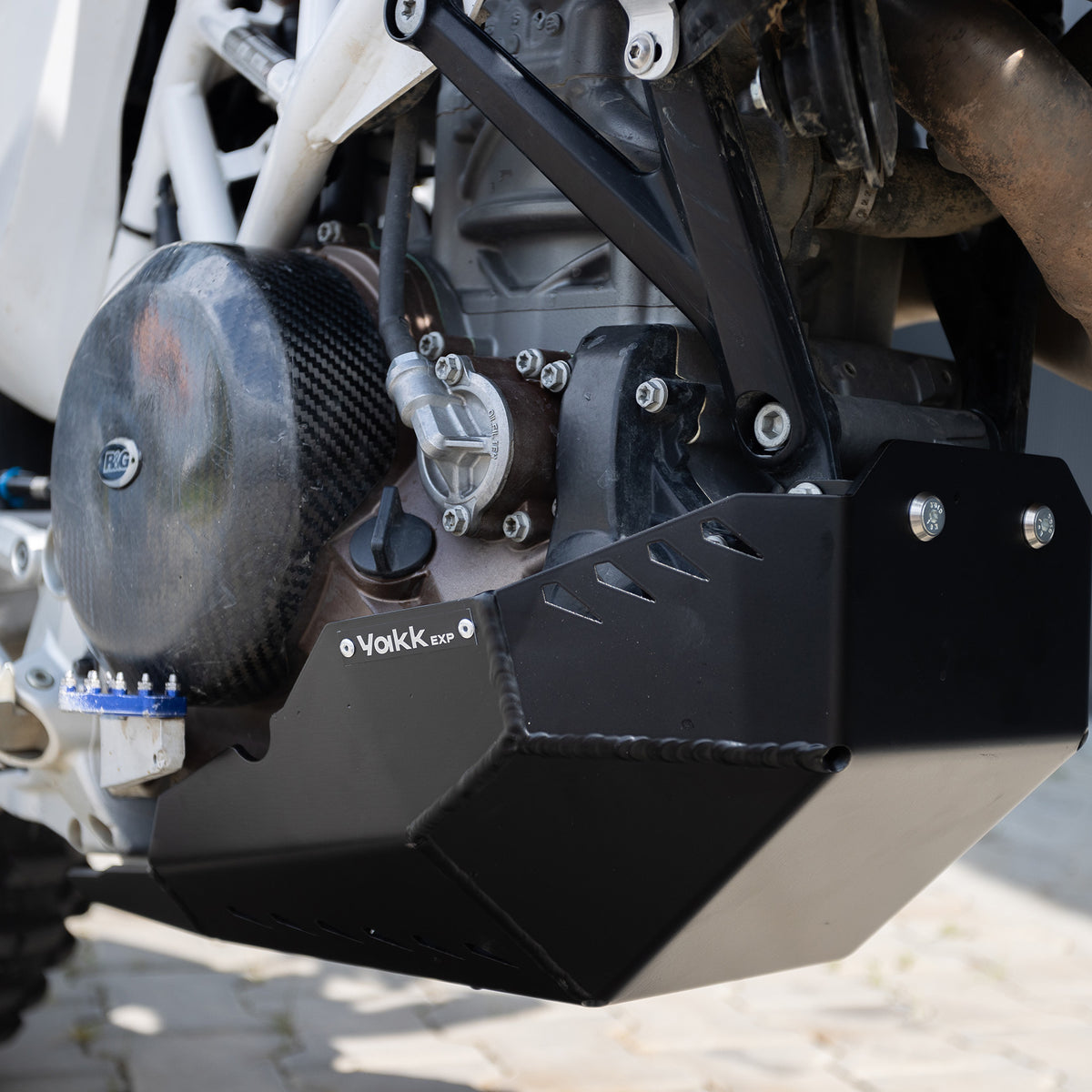 Yakk EXP Carterplaat Husqvarna 701 / KTM 690 / GasGas 700 Zwart