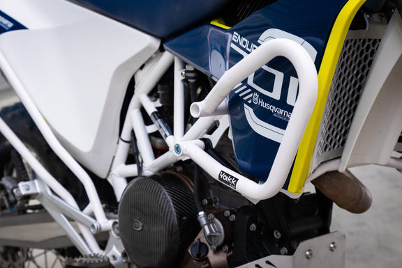 Yakk EXP Valbeugel Husqvarna 701 / KTM 690 / GasGas 700 Wit