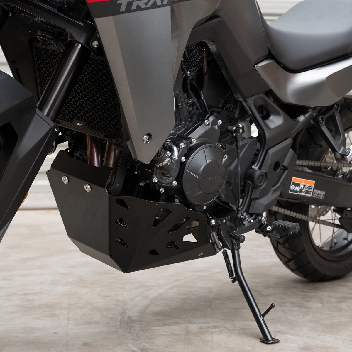 Yakk EXP Carterplaat Honda XL750 Transalp vanaf 2023 Zwart