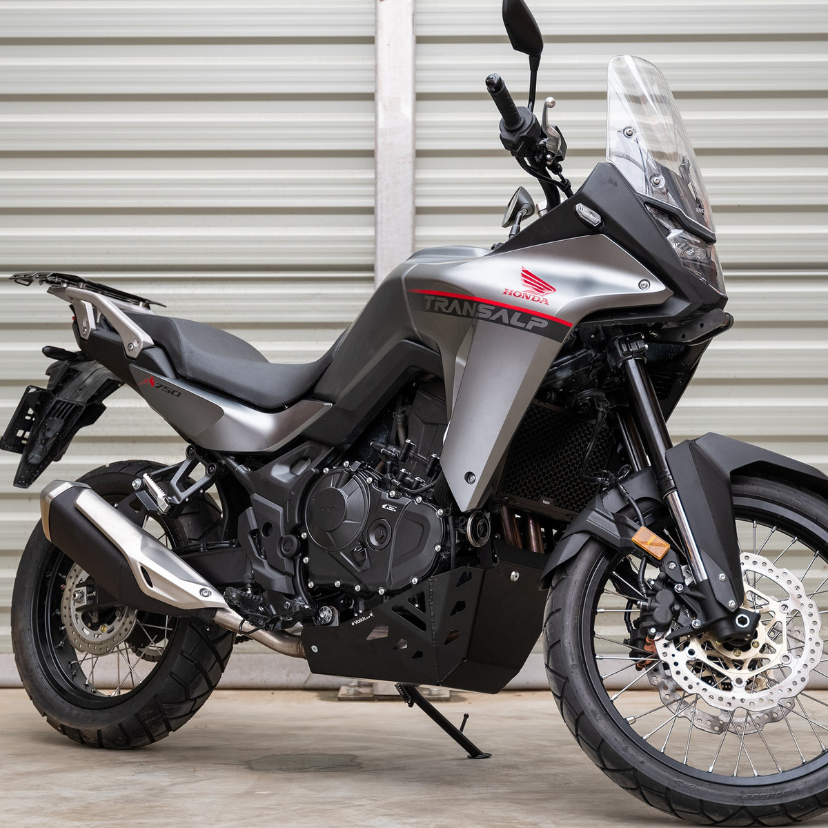 Yakk EXP Carterplaat Honda XL750 Transalp vanaf 2023 Zwart