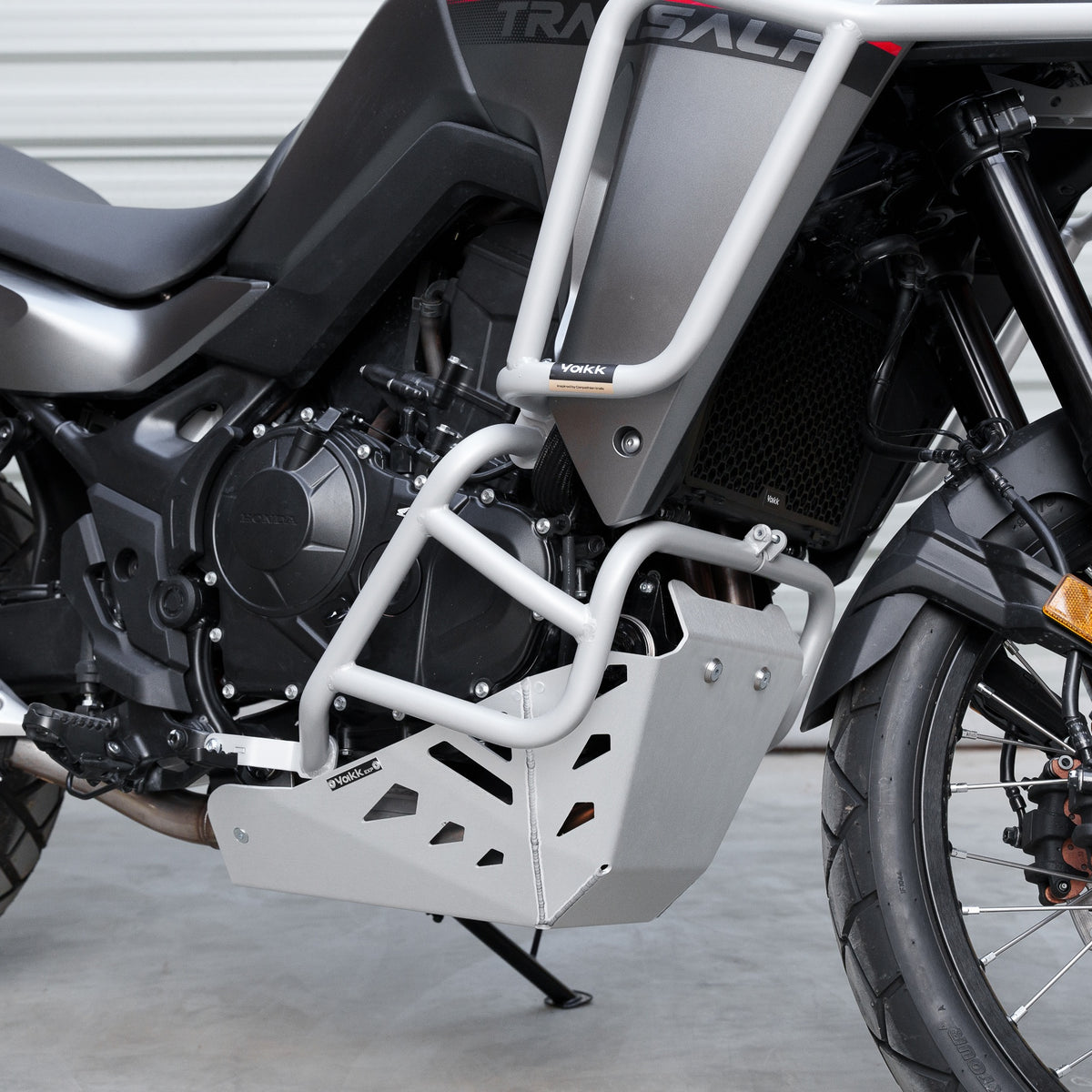 Yakk EXP Carterplaat Honda XL750 Transalp vanaf 2023 Zilver
