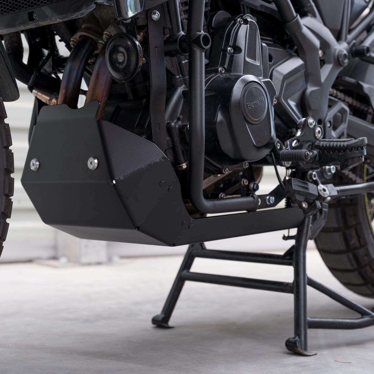 Yakk EXP Carterplaat Benelli TRK 702/702X vanaf 2022 Zwart