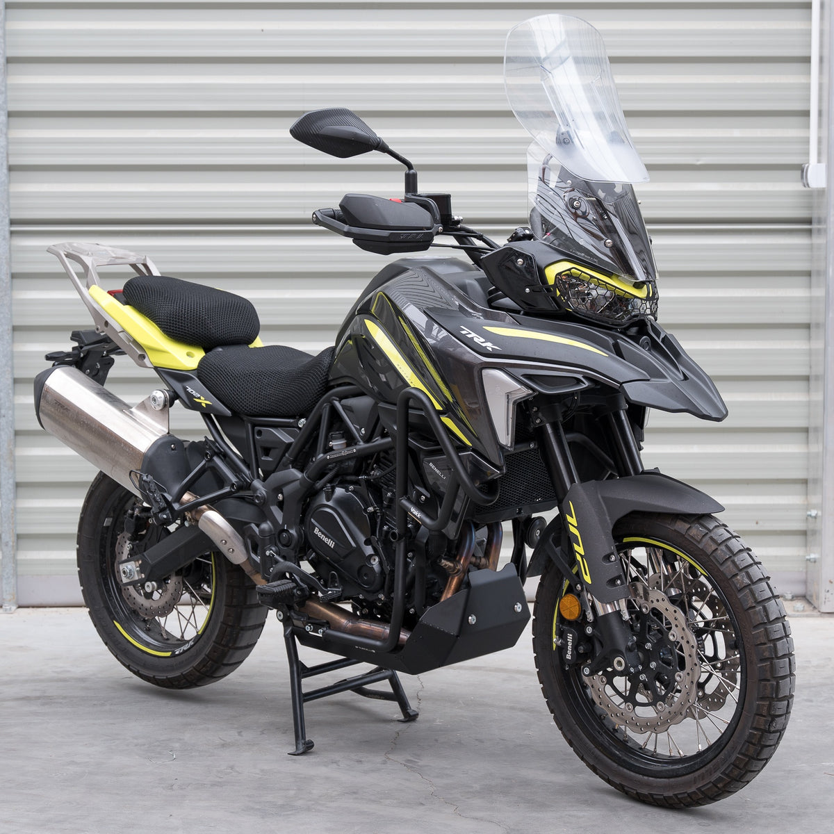Yakk EXP Carterplaat Benelli TRK 702/702X vanaf 2022 Zwart