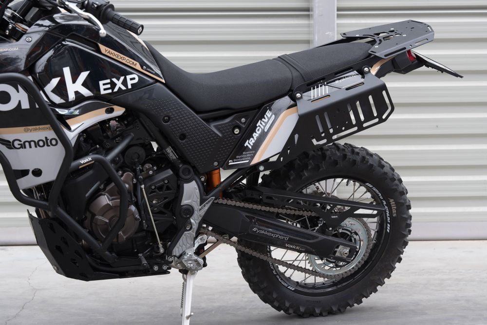 Yakk EXP Carterplaat Yamaha T7 Tenere 700 World Raid vanaf 2022 Zwart