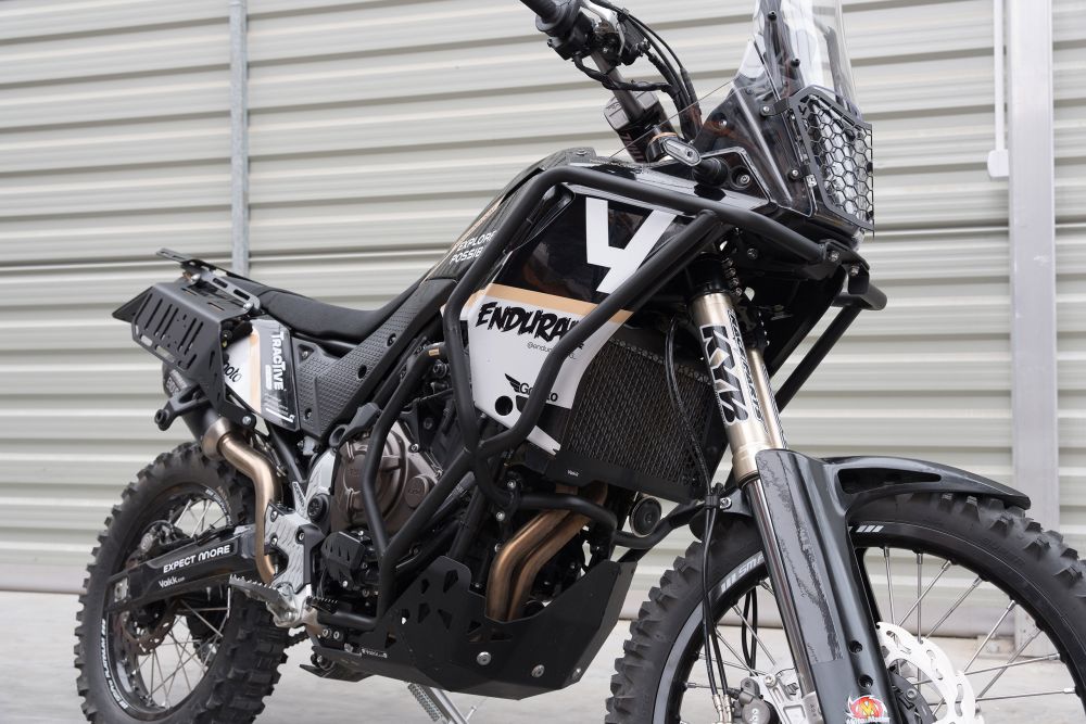 Yakk EXP Carterplaat Yamaha T7 Tenere 700 World Raid vanaf 2022 Zwart