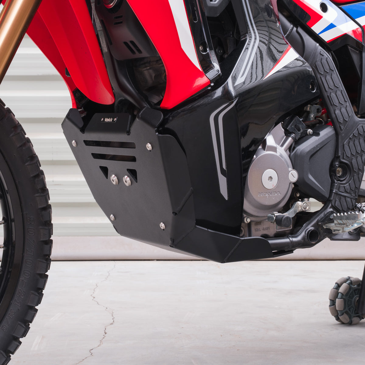 Yakk EXP Carterplaat Honda CRF300 Rally vanaf 2021 Zwart