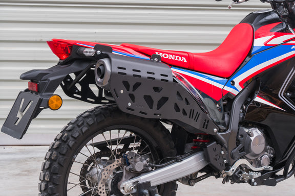Yakk EXP Zijkofferrek Honda CRF300 Rally vanaf 2021 Zwart