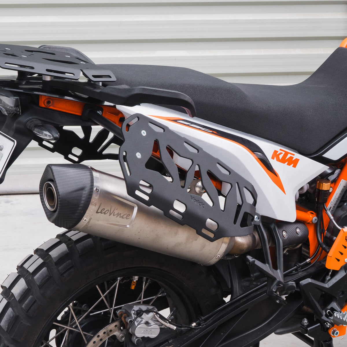 Yakk EXP Zijkofferrek KTM 790/890 Adventure vanaf 2019 Zwart