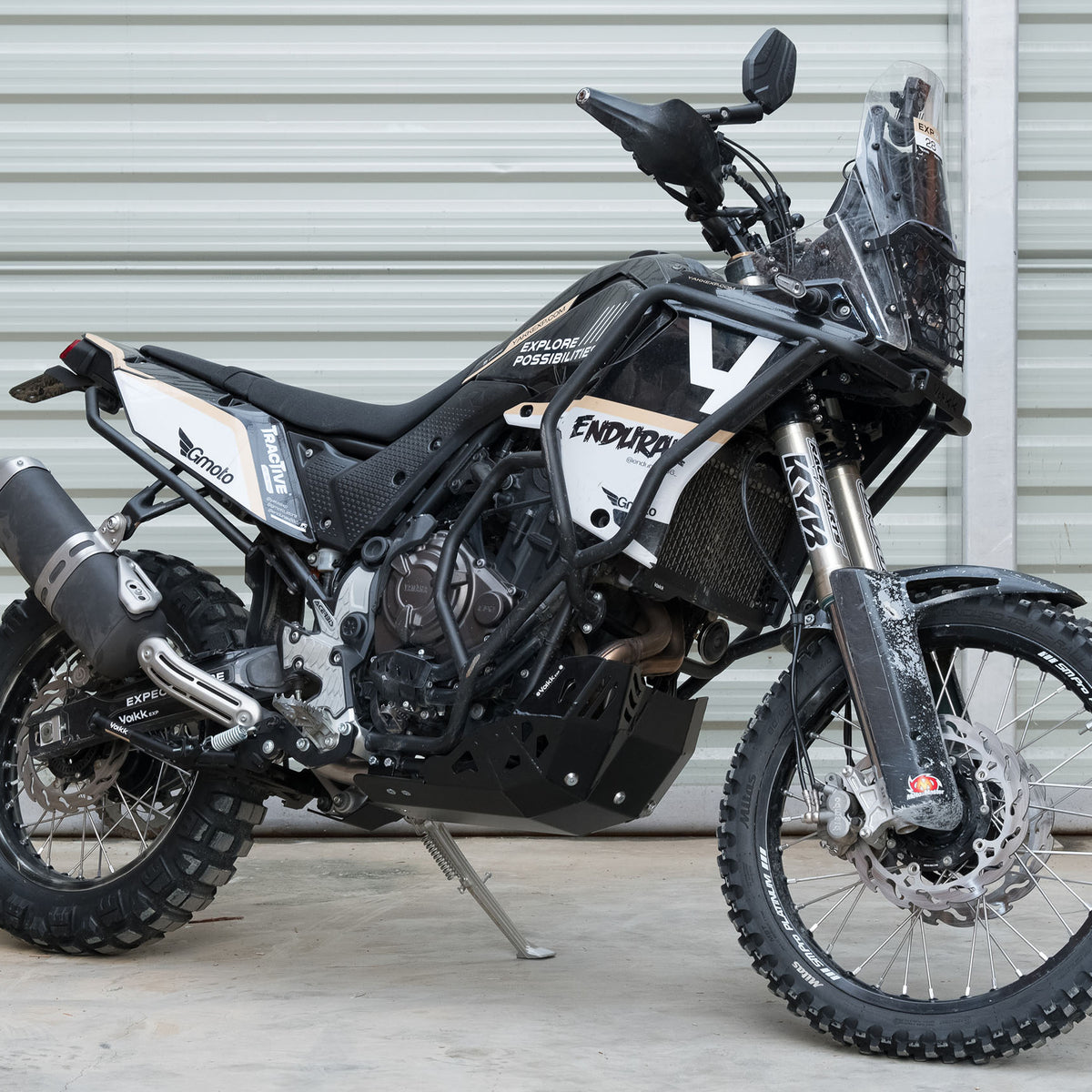 Yakk EXP Carterplaat Yamaha T7 Tenere 700 vanaf 2021 Zwart