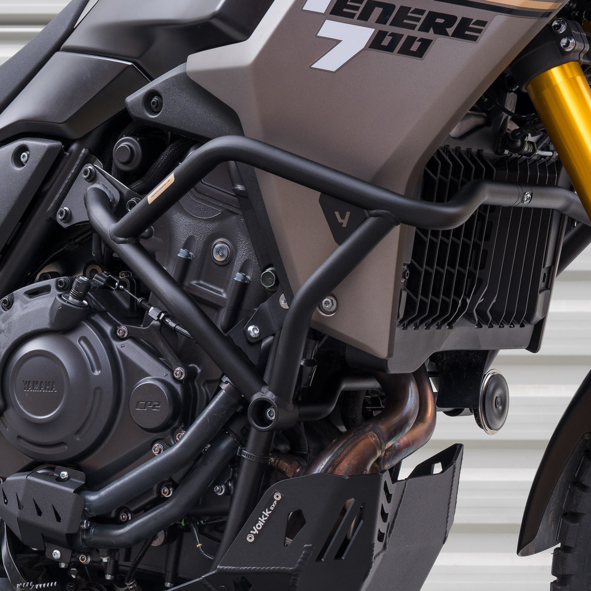 Yakk EXP Valbeugel Onder Yamaha T7 Tenere 700 vanaf 2019 Zwart
