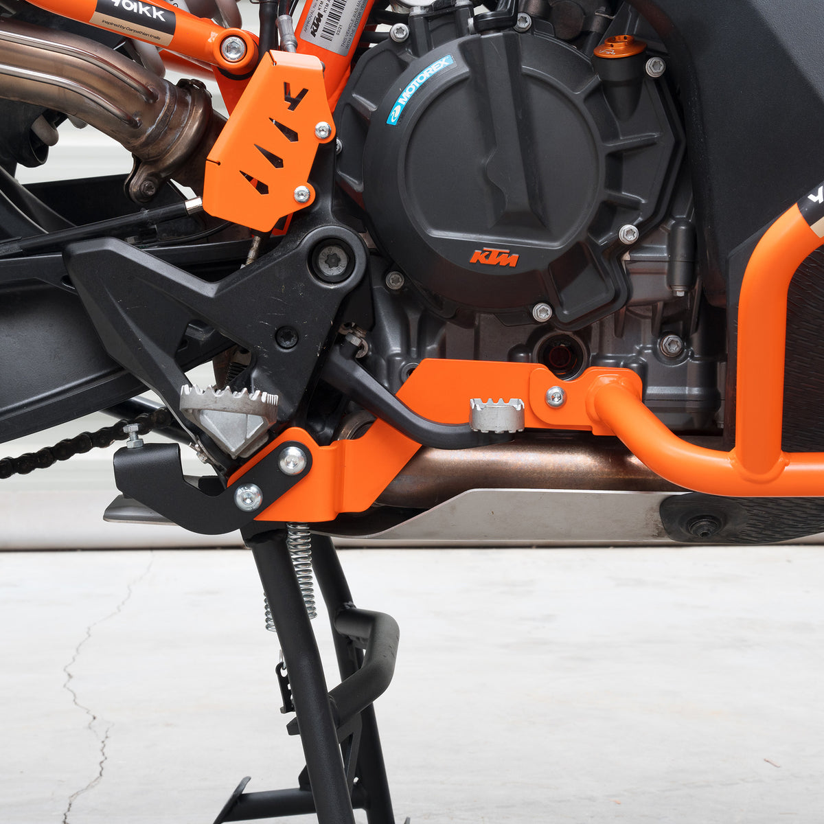Yakk EXP Valbeugel Onder KTM 790/890 Adventure orange vanaf 2019