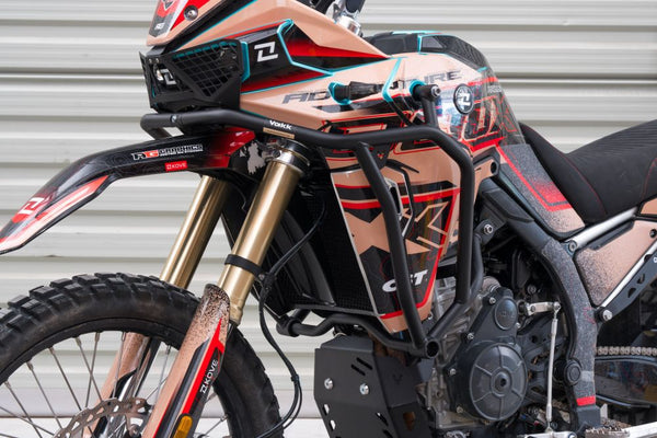 Yakk EXP Sturzbügel Kove 800X RALLY/PRO ab 2024 Schwarz