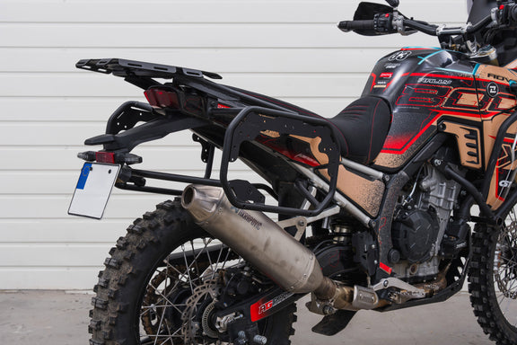 Yakk EXP Zijkofferdrager Kove 800X Rally vanaf 2024 Zwart