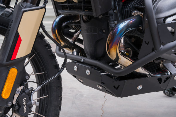 Yakk EXP Kurbelwellengehäuse-Schutzplatte BMW R12 GS ab 2024 Schwarz