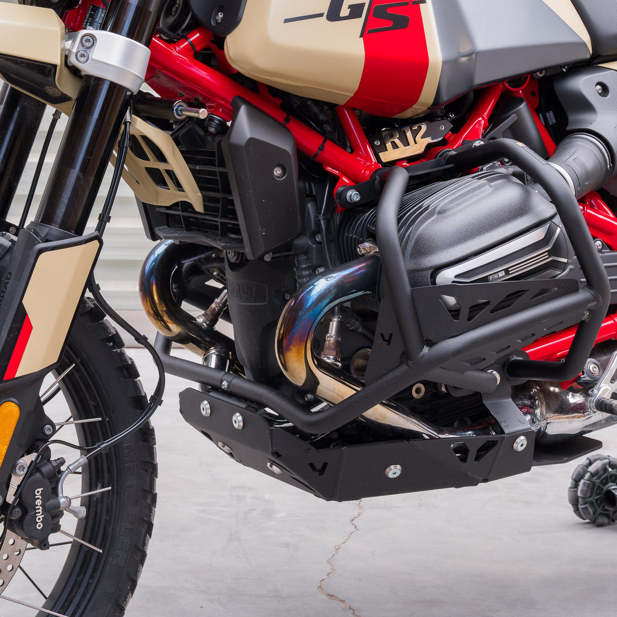 Yakk EXP Carterplaat BMW R12 GS vanaf 2024 Zwart