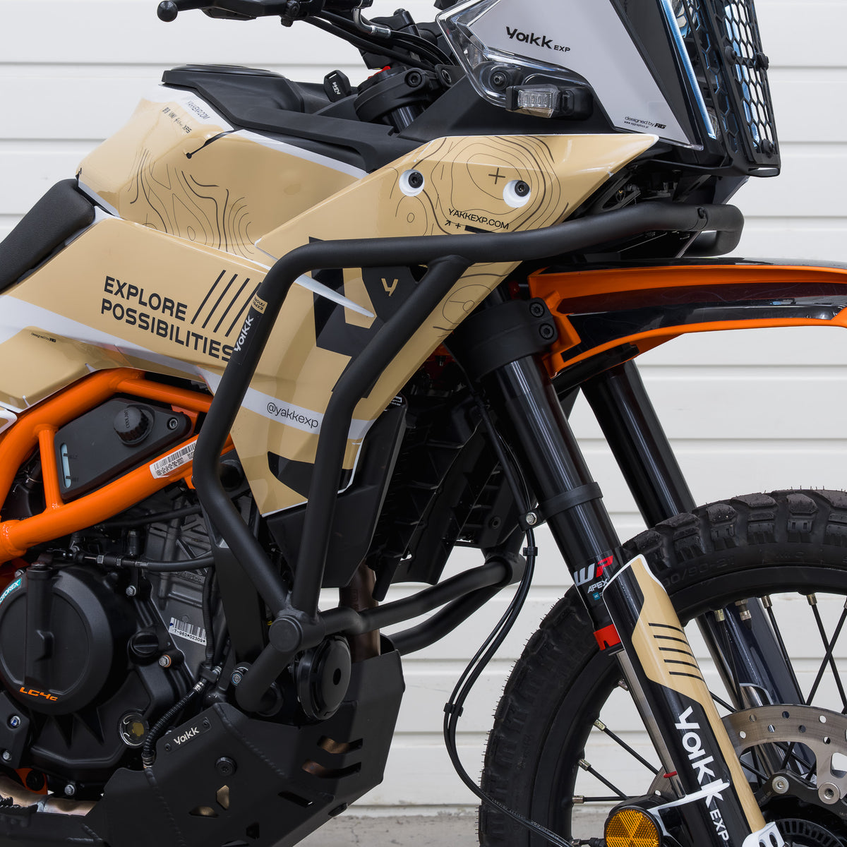 Yakk EXP Valbeugel KTM 390 Adventure vanaf 2025 Zwart